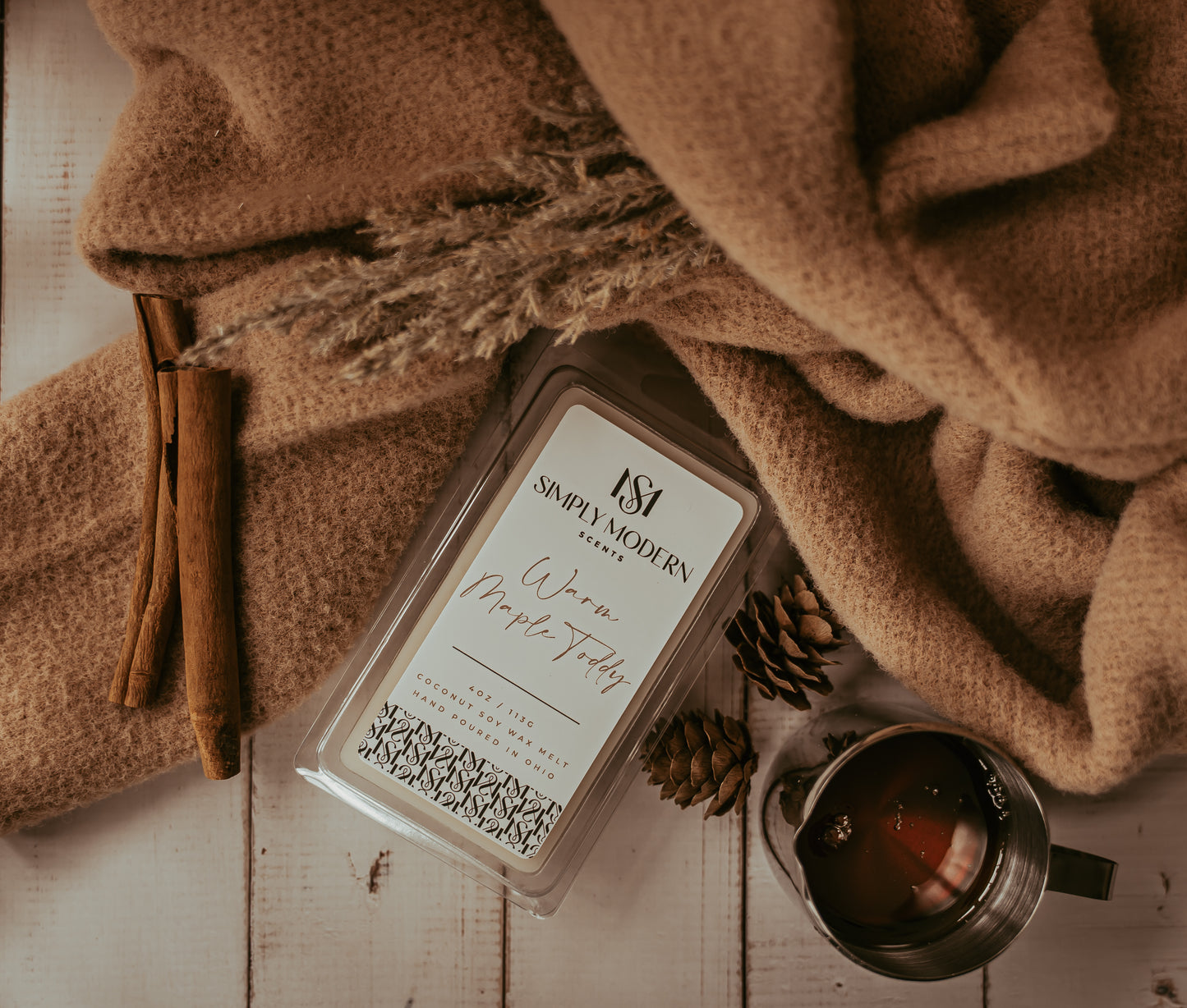 Warm Maple Toddy Coconut Soy Wax Melt