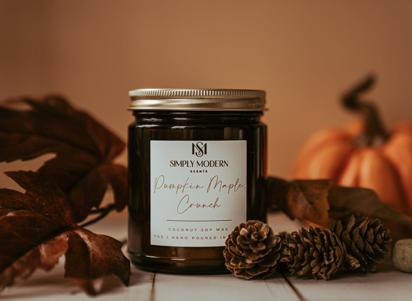 FALL Scents | 7 OZ Cotton Wick Coconut Soy Wax Candle