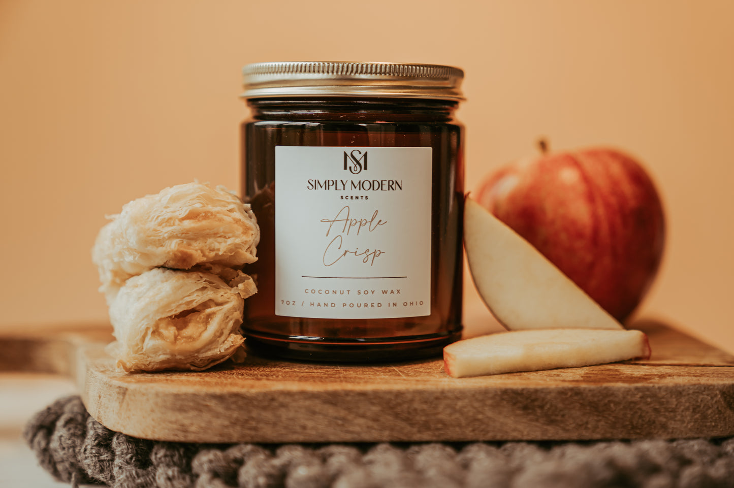 FALL Scents | 7 OZ Cotton Wick Coconut Soy Wax Candle