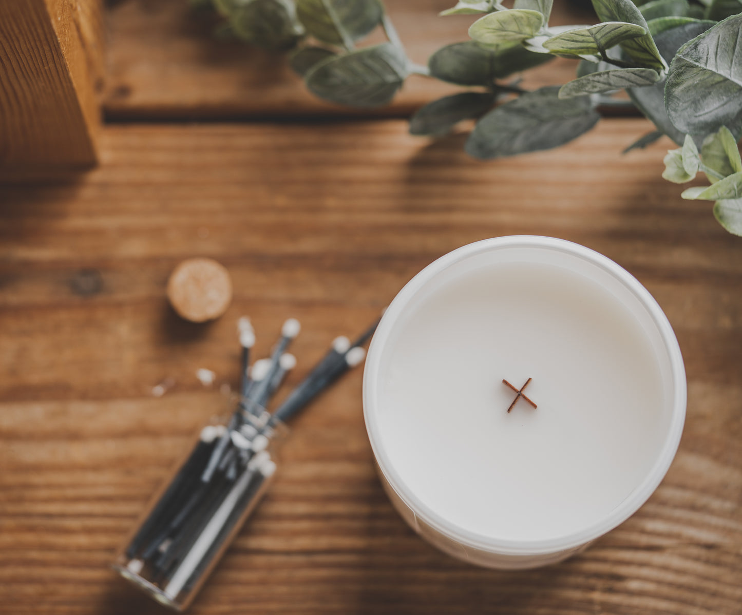 Clover & Aloe | Wood-Wick Coconut Soy Wax Candle