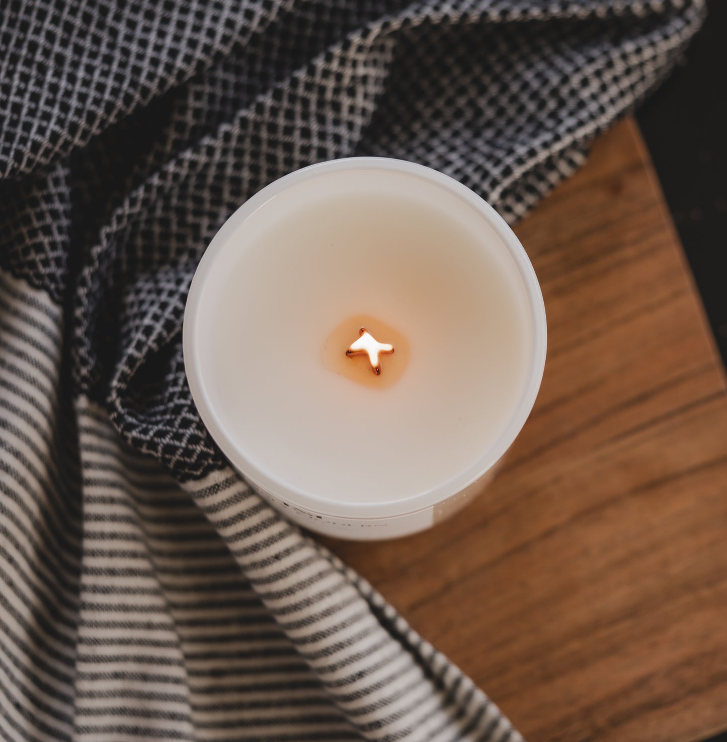 Lavender Fields | White | Wood-Wick Coconut Soy Wax Candle