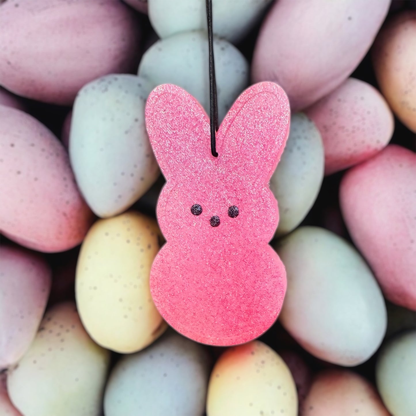 Pink Peep Fruit Loops Car Freshie
