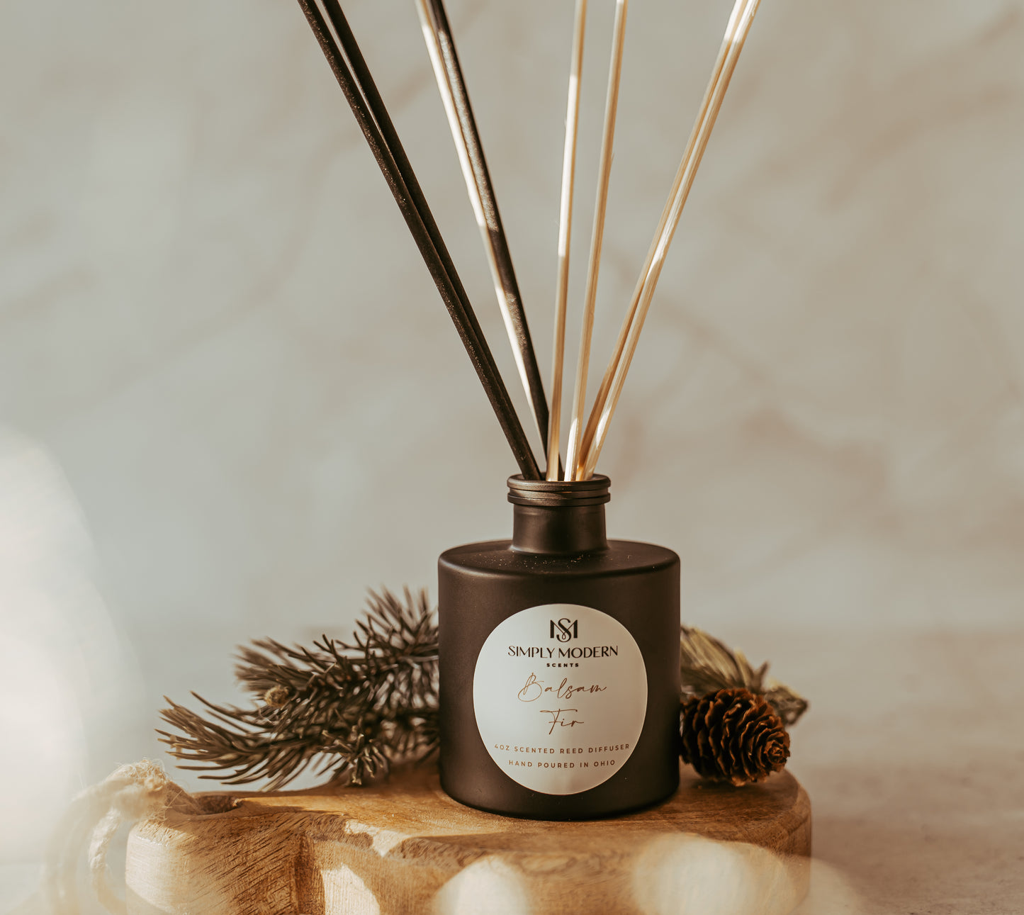 Reed Diffuser | Holiday Scents | Mixed Reeds