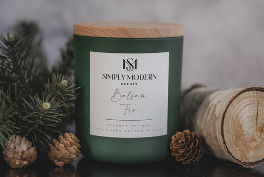 Balsam Fir | Green | Coconut Soy Wax Candle