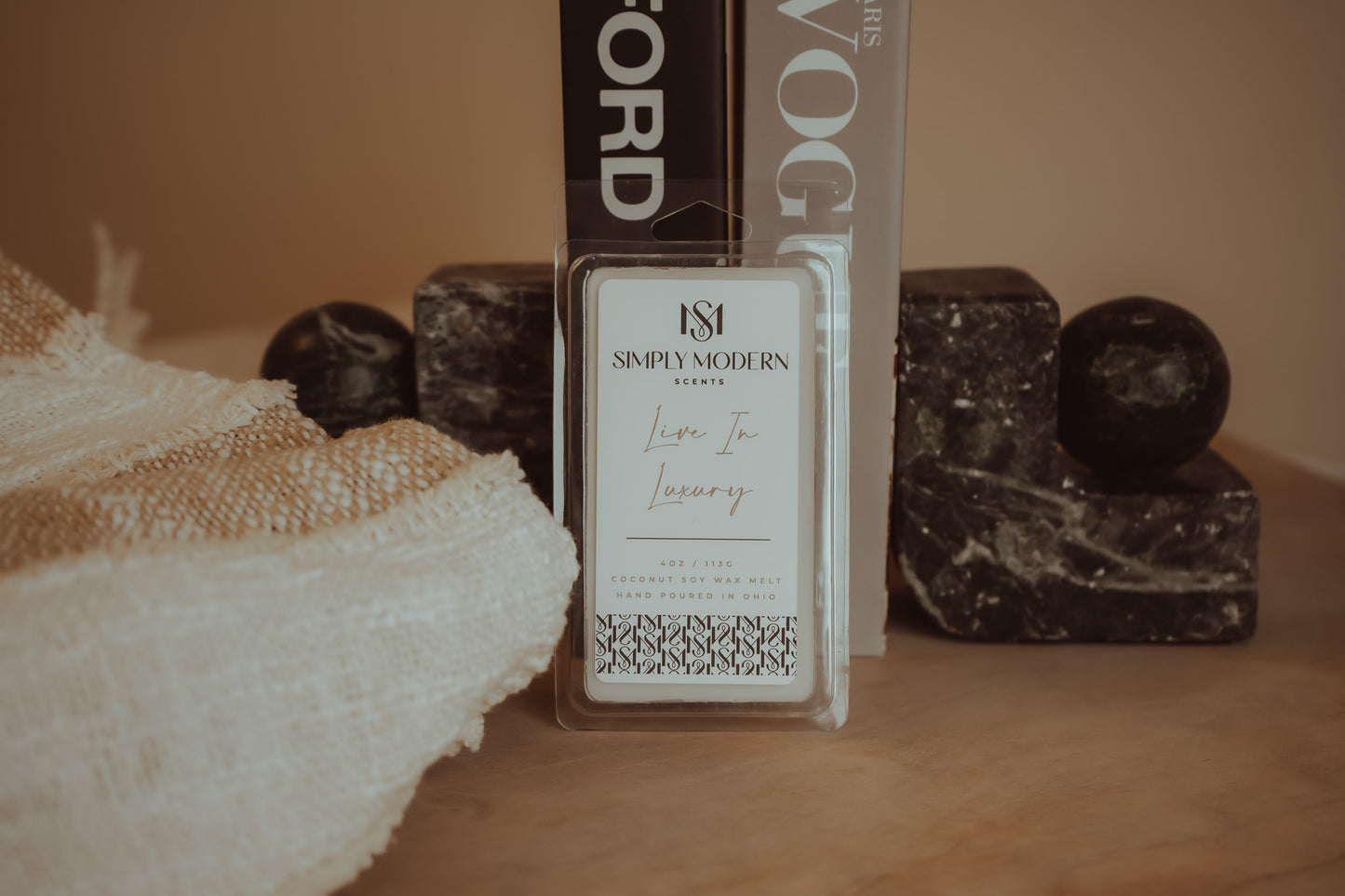 Live in Luxury | Coconut Soy Wax Melt