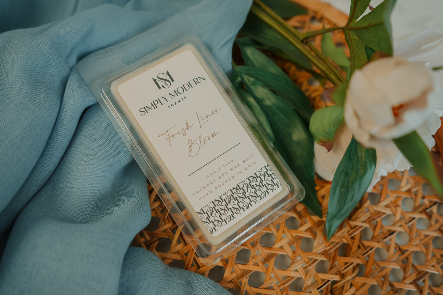 Fresh Linen Bloom | Coconut Soy Wax Melt