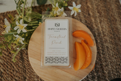 Farmstand Peach | Coconut Soy Wax Melt