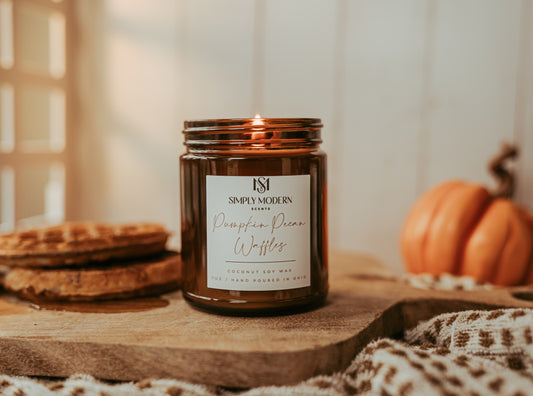 FALL Scents | 7 OZ Cotton Wick Coconut Soy Wax Candle
