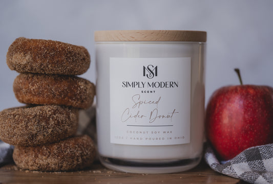 Spiced Cider Donut | Coconut Soy Wax Candle