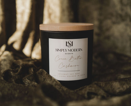 Cocoa Butter Cashmere | Wood-Wick Coconut Soy Wax Candle