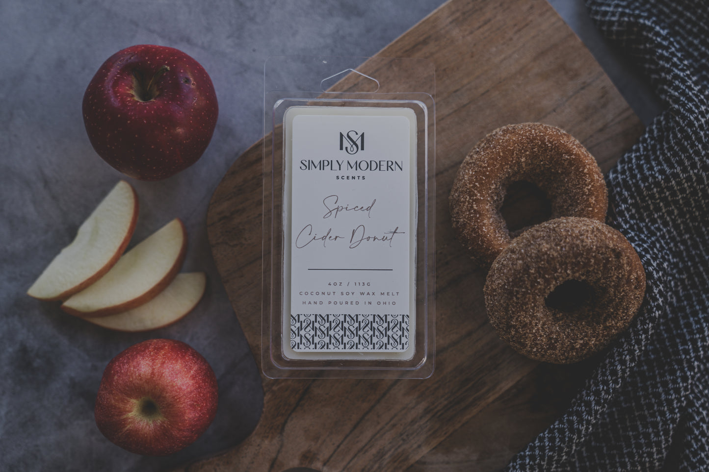 Spiced Cider Donut Coconut Soy Wax Melt