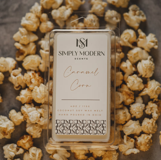 Caramel Corn Coconut Soy Wax Melt