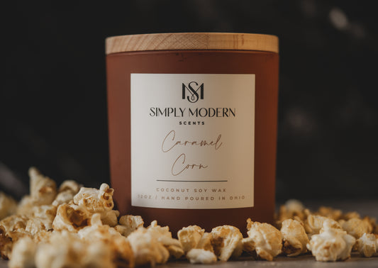 Caramel Corn | Terracotta | Coconut Soy Wax Candle