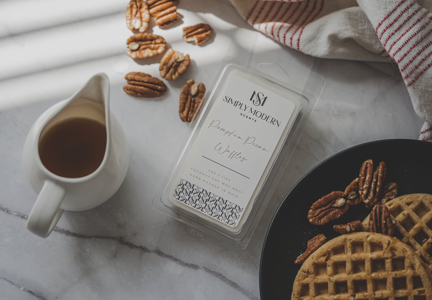 Pumpkin Pecan Waffles Coconut Soy Wax Melt