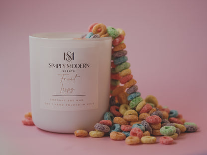 Fruit Loops | Wood-Wick Coconut Soy Wax Candle