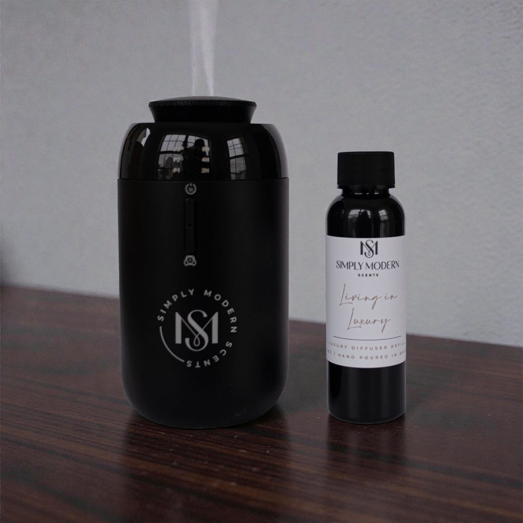 Luxury Car Diffuser + Free 2 OZ Diffuser Oil – Simply Modern Scents