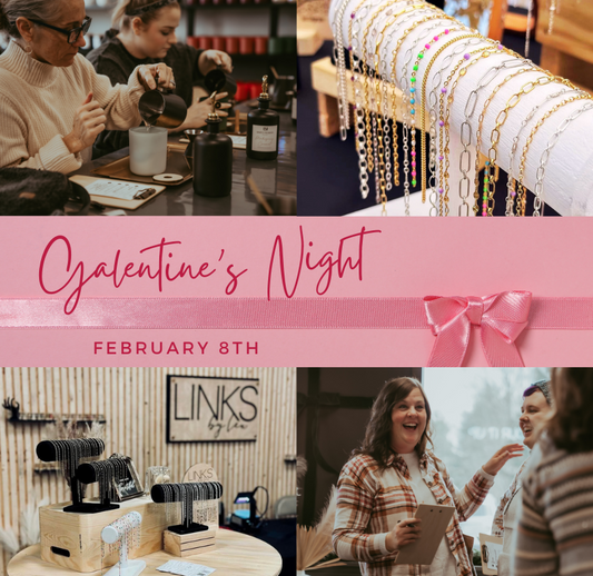 Galentine's Night Candle Pouring Class