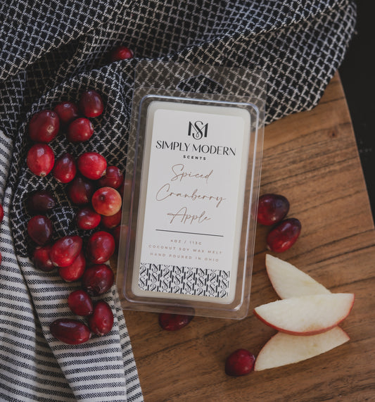 Spiced Cranberry Coconut Soy Wax Melt