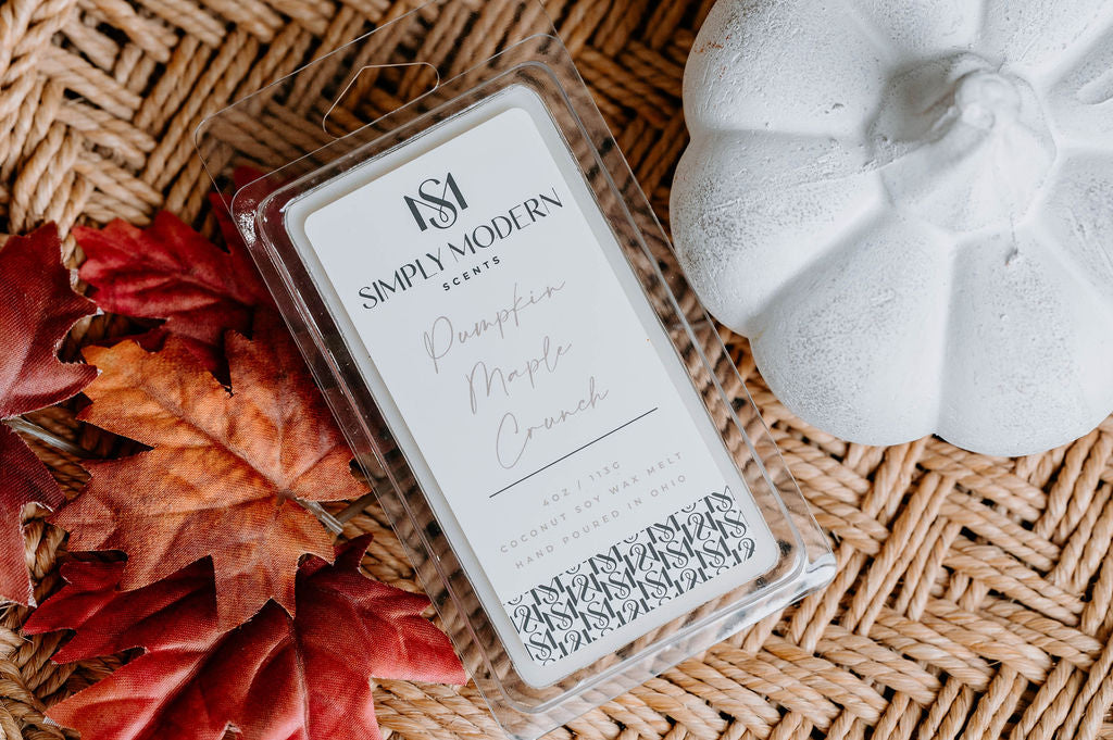 Pumpkin Maple Crunch Coconut Soy Wax Melt