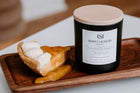 Caramel Pumpkin Cheesecake | Black | Coconut Soy Wax Candle