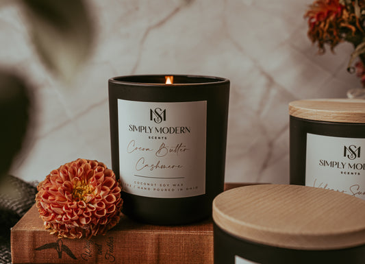 Cocoa Butter Cashmere | Wood-Wick Coconut Soy Wax Candle