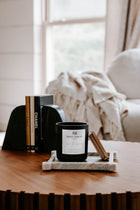 Live in Luxury | Black | Wood-Wick Coconut Soy Wax Candle
