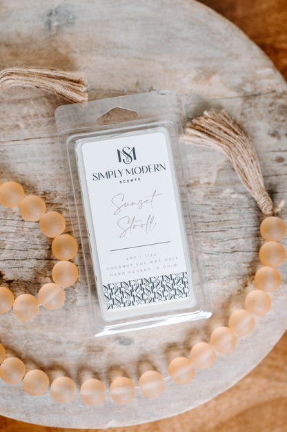 Sunset Stroll | Coconut Soy Wax Melt